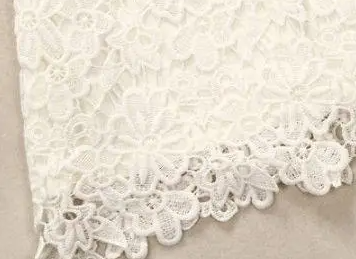 蕾絲面料廠家：白色蕾絲連衣裙面料怎么存放不變色？